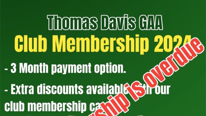 Club membership – No Pay No Play