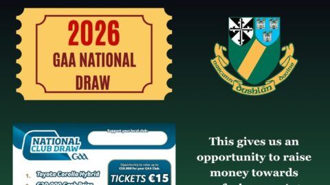 The 2026 GAA National Club Draw is live!